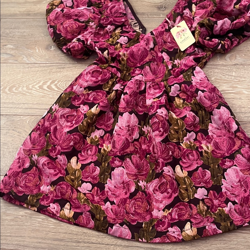 Floral Pink Dress